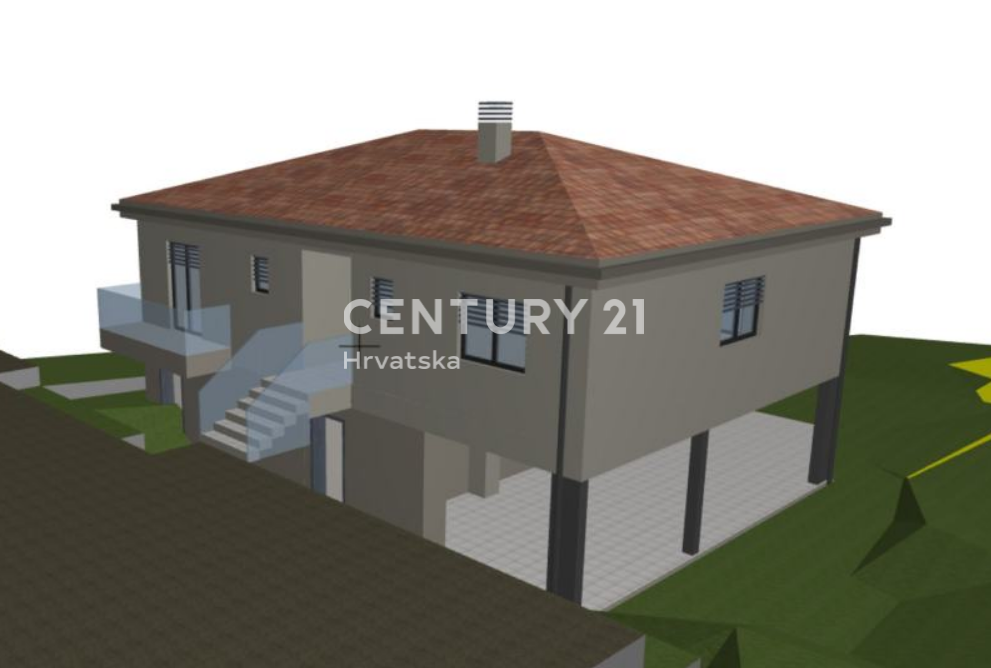 POREČ, PRODAJA SE GRADBENI ZEMLJIŠČE Z GRADBENO DOVOLJENJO