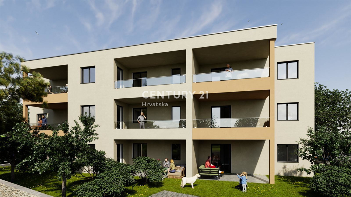 POREČ, NOVOGRADNJA BLIZU MORA, STAN V PRIZEMLJU