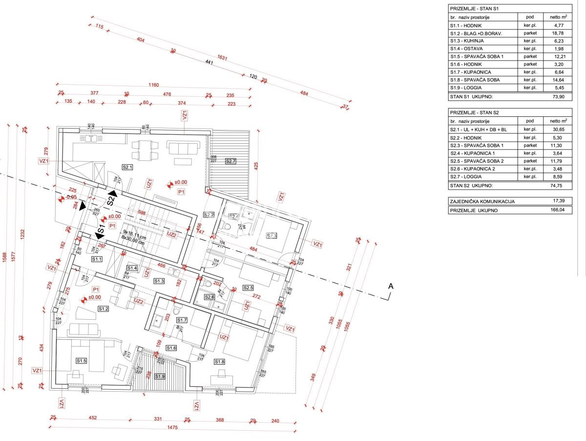Prodaja, stanovanje, 3-sobno, Istarska županija, Umag