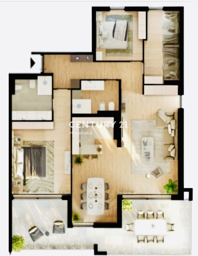 Prodaja, stanovanje, 4-prostorsko, Istarska županija, Umag