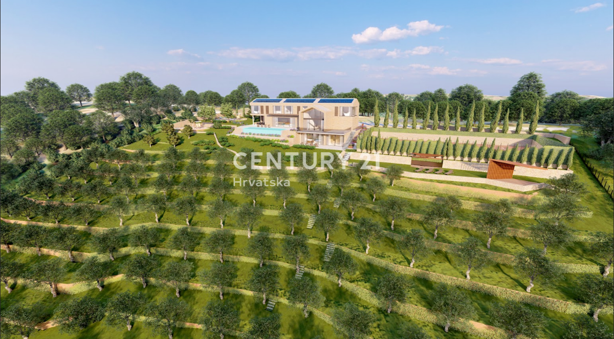 MOTOVUN, OKOLICA, GRADBENO ZEMLJIŠČE S PANORAMSKIM RAZGLEDOM