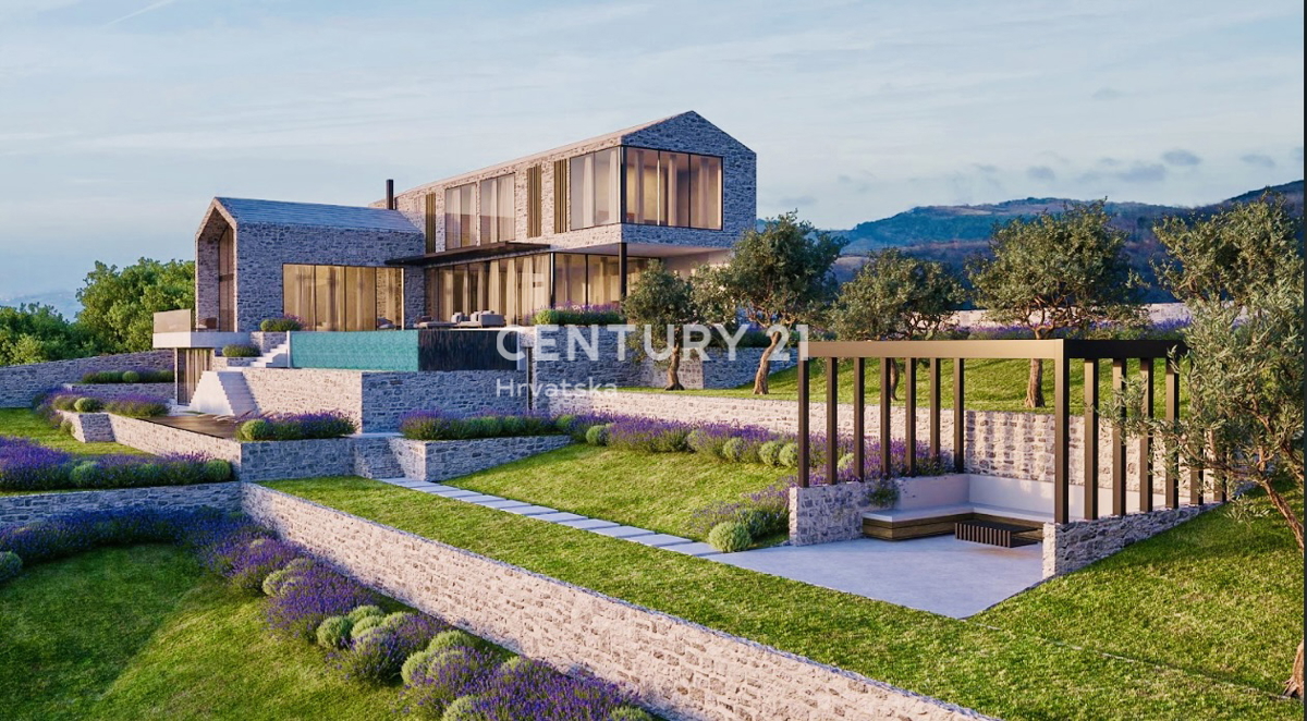 MOTOVUN, OKOLICA, GRADBENO ZEMLJIŠČE S PANORAMSKIM RAZGLEDOM