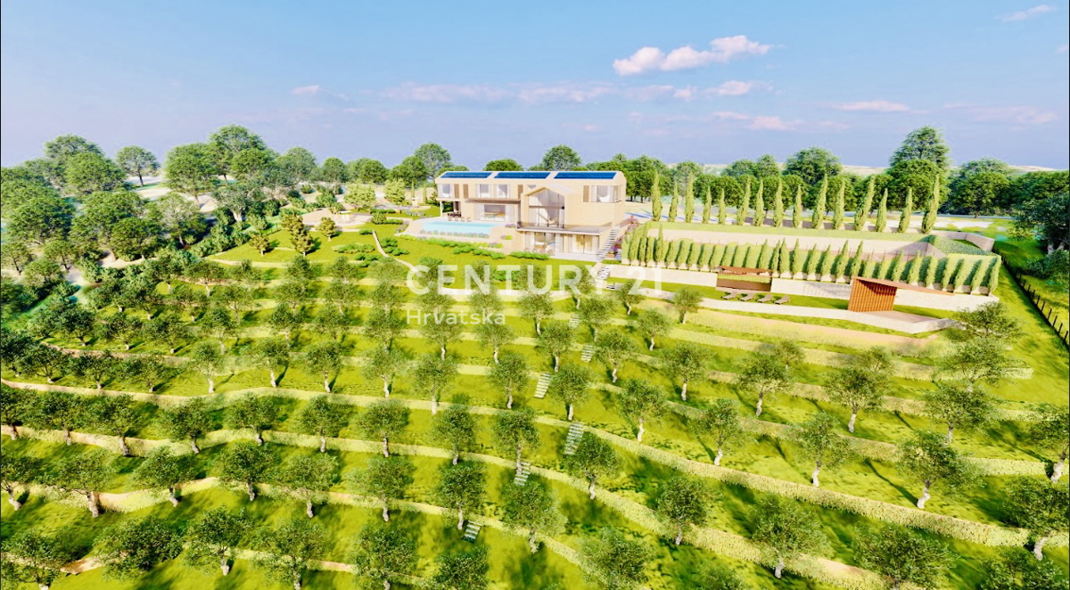 MOTOVUN, OKOLICA, GRADBENO ZEMLJIŠČE S PANORAMSKIM RAZGLEDOM