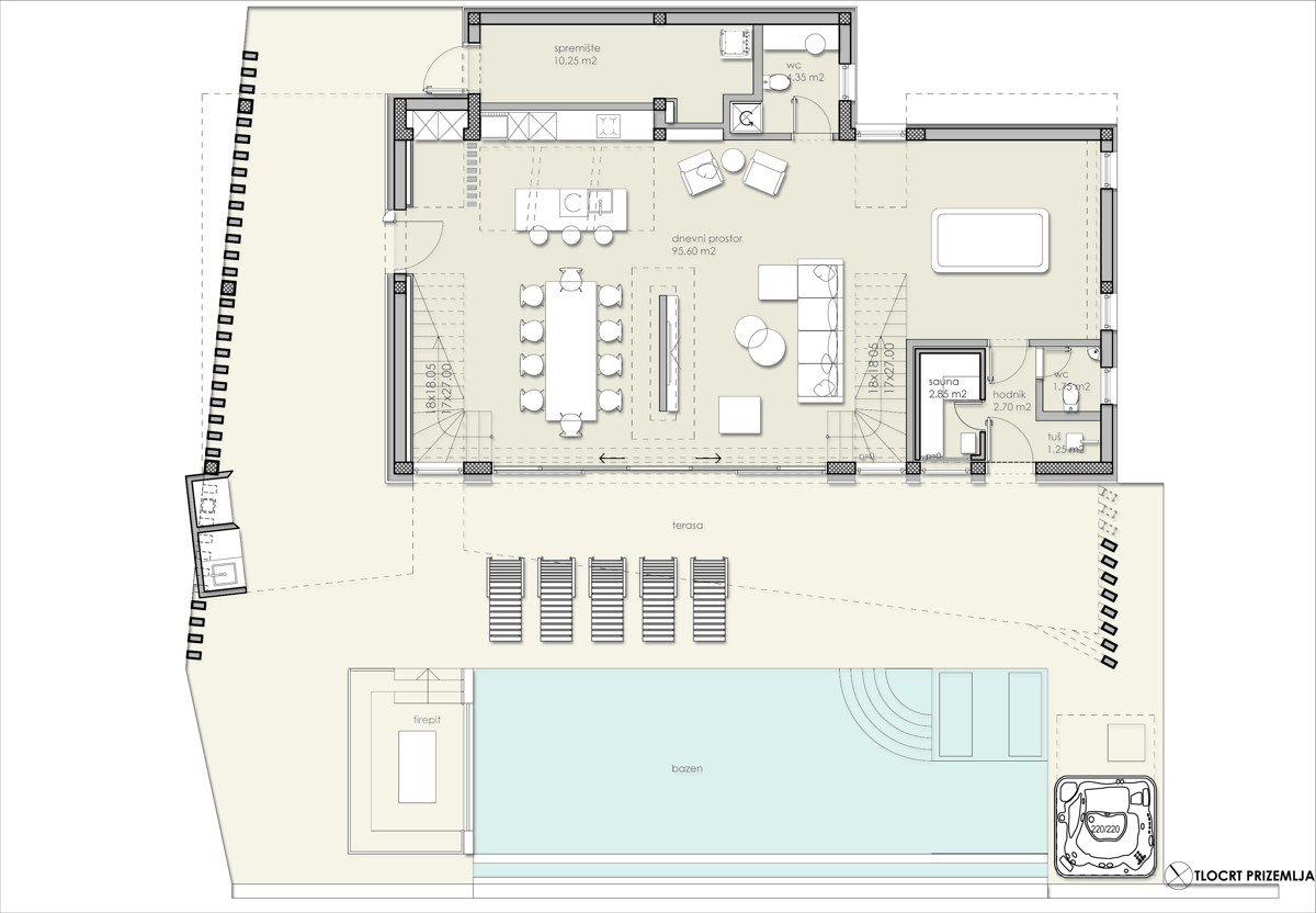 KAŠTELIR, PRODAJA GRADBENEGA ZEMLJIŠČA Z ODPRTIM POGLEDOM NA MORJE
