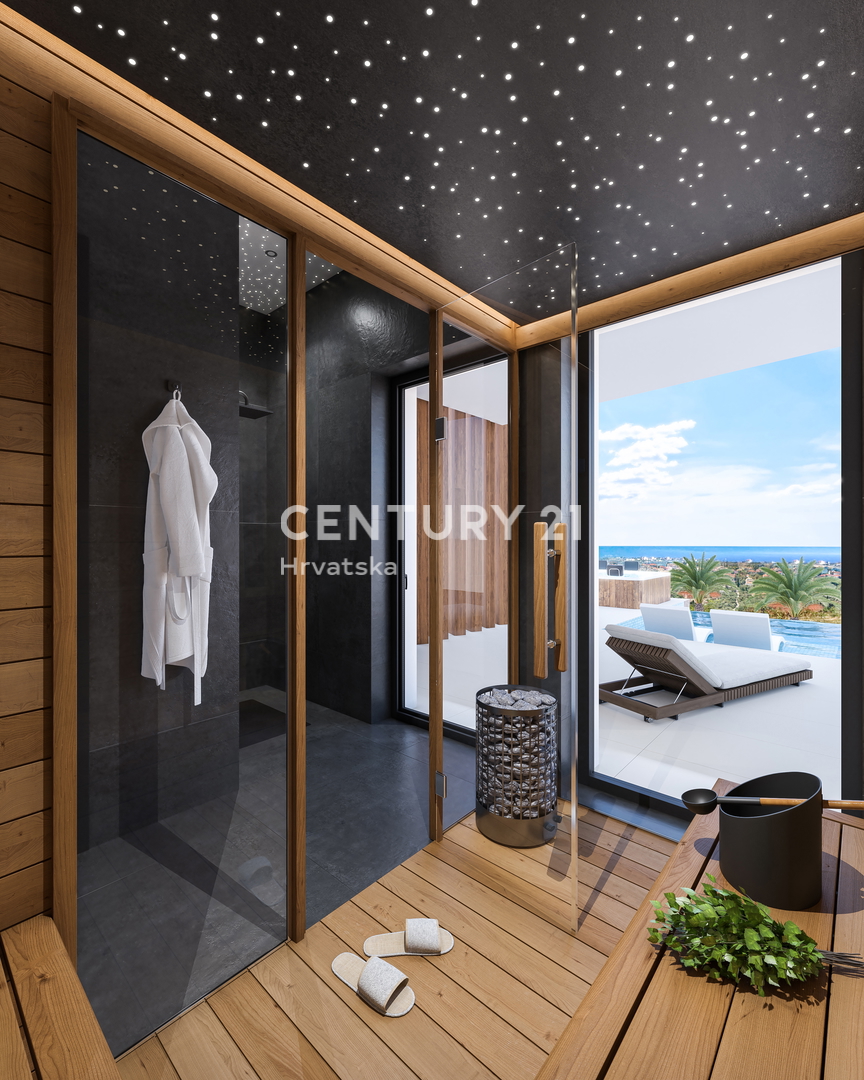 KAŠTELIR, PRODAJA GRADBENEGA ZEMLJIŠČA Z ODPRTIM POGLEDOM NA MORJE