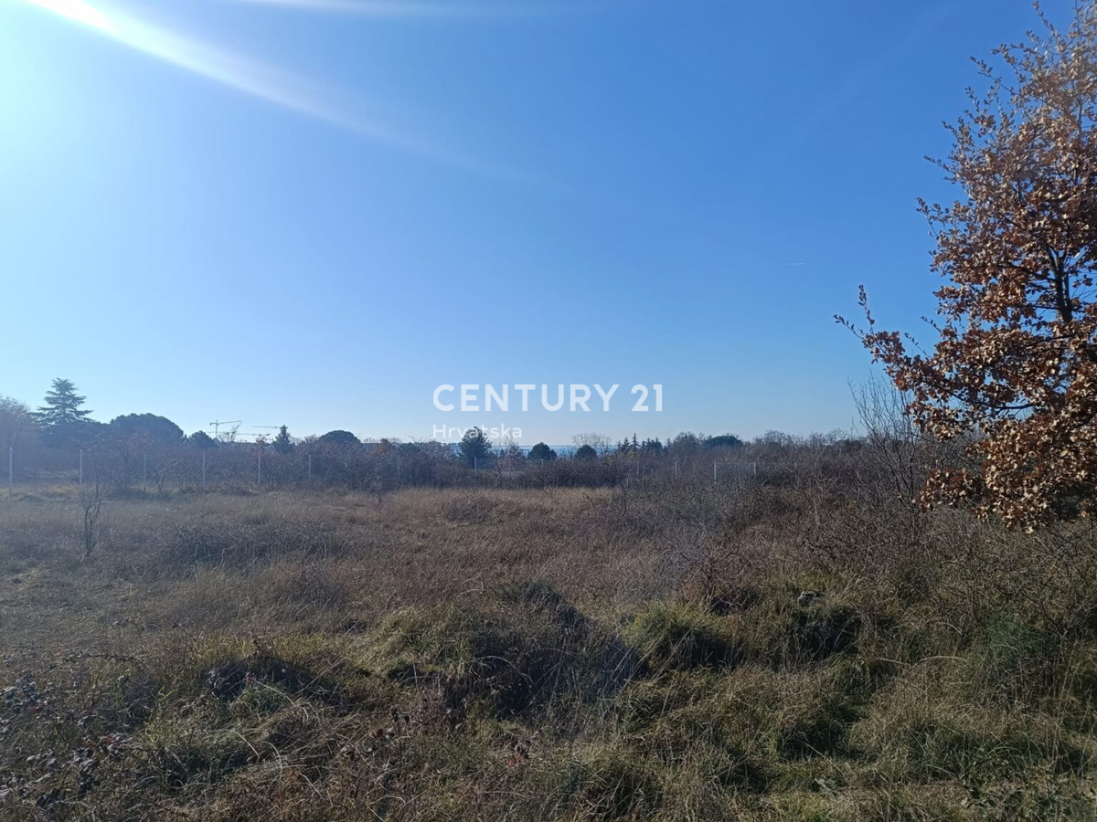 POREČ, GRADBENO ZEMLJIŠČE ZA GRADNJO STANOVANJSKIH OBJEKTOV ALI HIŠ SAMO 700 M OD MORJA IN Z RAZGLEDOM NA MORJE