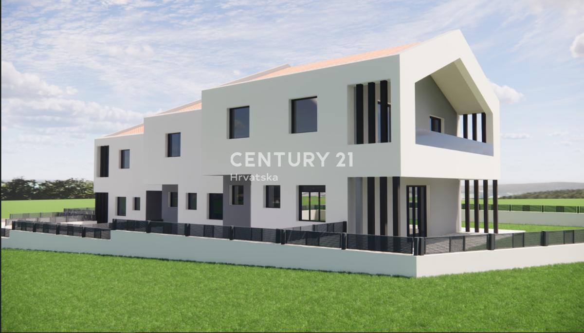 FUNTANA, PRODAJA MODERNE VILICE V NIZU 800 M OD MORJA