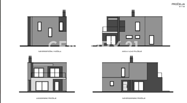 FUNTANA, PRODAJA GRADBENO ZEMLJIŠČE Z GRADBENO DOVOLJENJO ZA VILO S BAZENOM