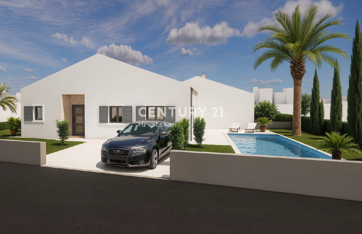 KAŠTELIR, PRODAJA DVOJNE HIŠE S BAZENOM