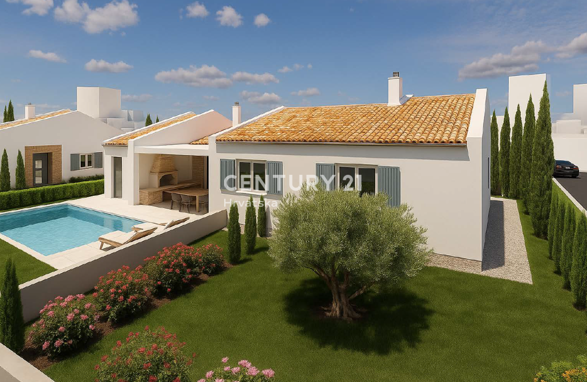 KAŠTELIR, PRODAJA DVOJNE HIŠE S BAZENOM