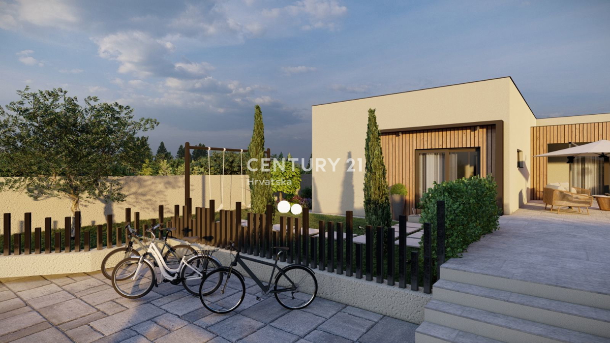 SVETVINČENAT, PRIZEMLJENA HIŠA S 4 SOBA IN BAZENOM, MIRNA LOKACIJA