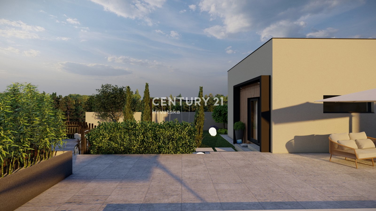 SVETVINČENAT, PRIZEMLJENA HIŠA S 4 SOBA IN BAZENOM, MIRNA LOKACIJA