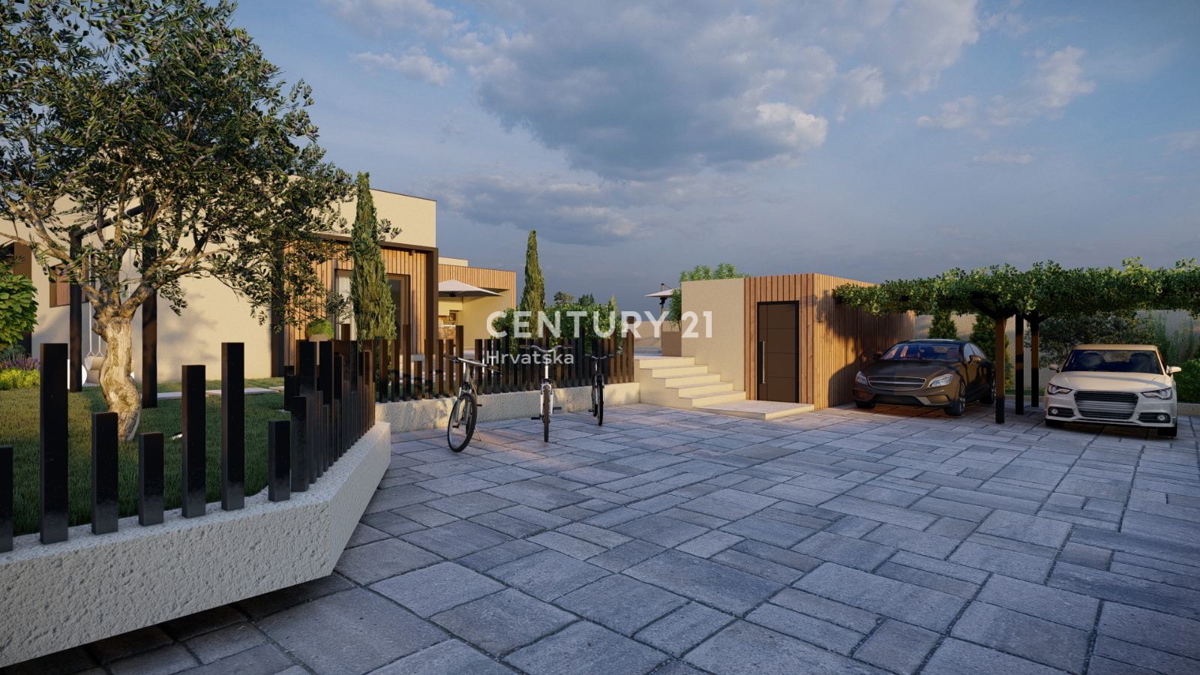 SVETVINČENAT, PRIZEMLJENA HIŠA S 4 SOBA IN BAZENOM, MIRNA LOKACIJA