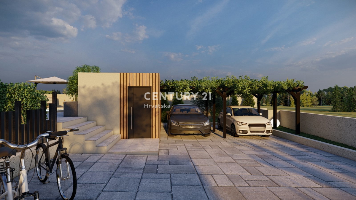 SVETVINČENAT, PRIZEMLJENA HIŠA S 4 SOBA IN BAZENOM, MIRNA LOKACIJA