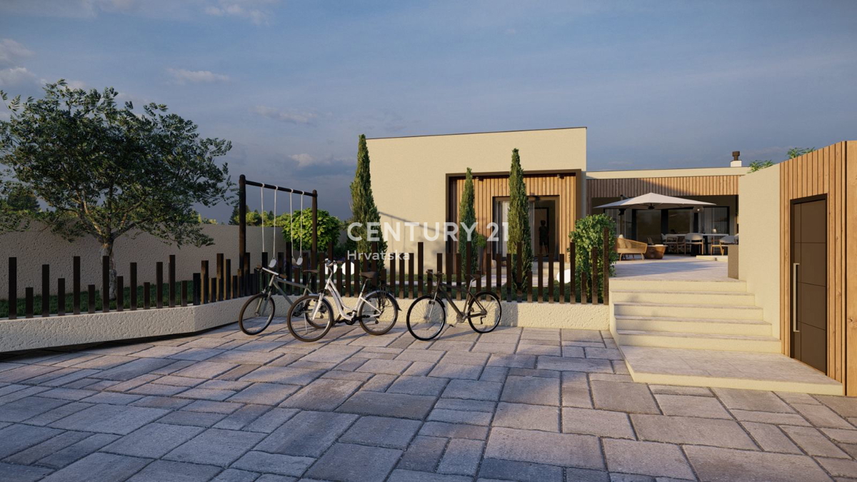 SVETVINČENAT, PRIZEMLJENA HIŠA S 4 SOBA IN BAZENOM, MIRNA LOKACIJA