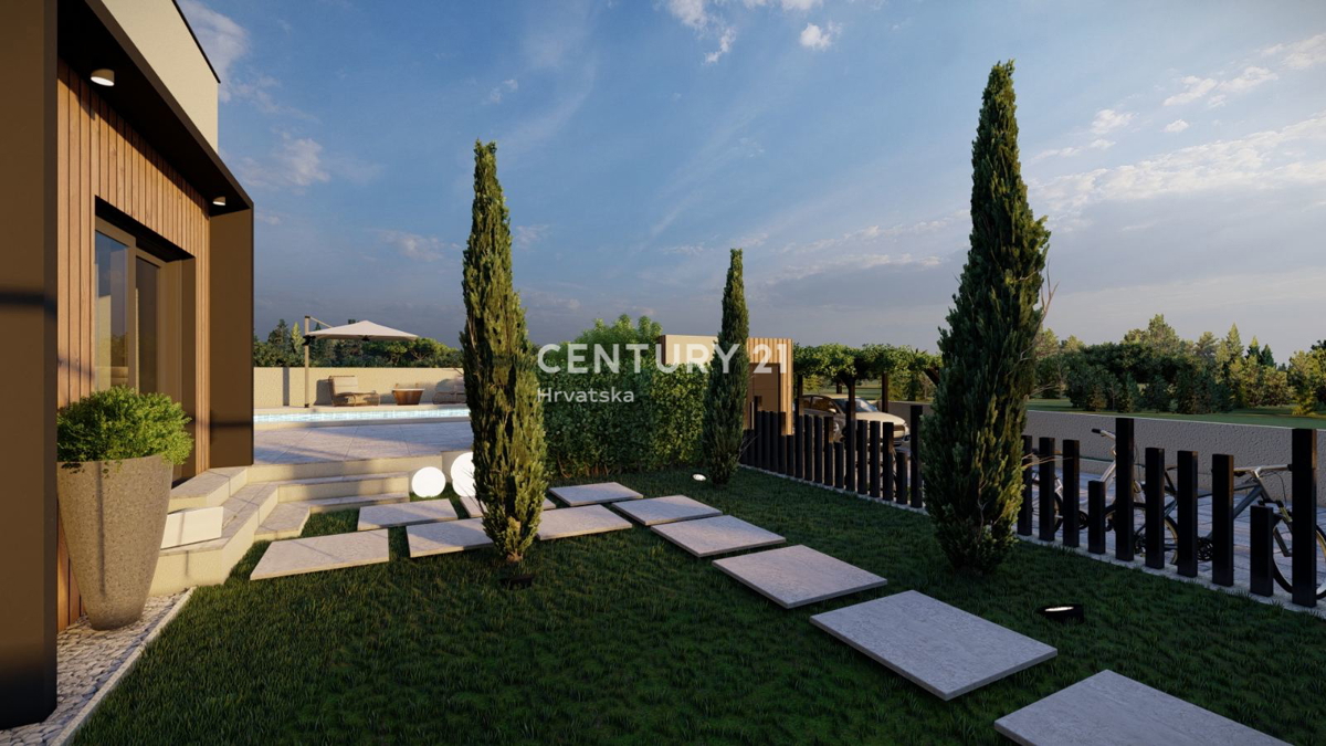 SVETVINČENAT, PRIZEMLJENA HIŠA S 4 SOBA IN BAZENOM, MIRNA LOKACIJA