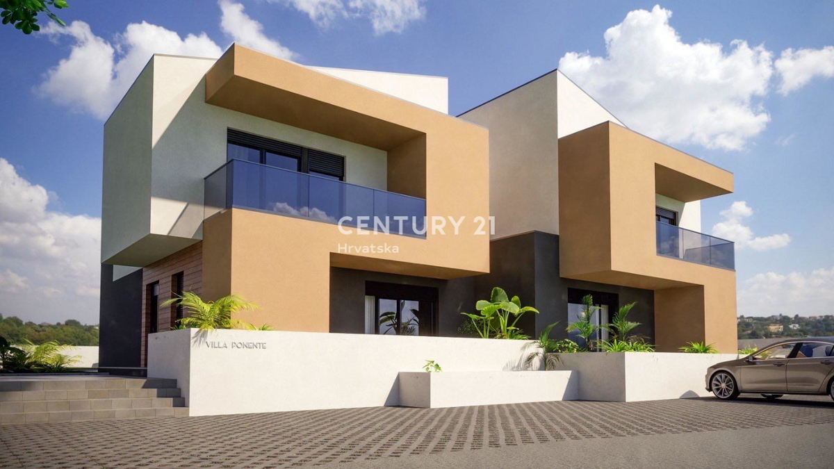 KAŠTELIR, GRADBENI ZEMLJIŠČE Z GRADBENO DOVOLJENJEM ZA DVE HIŠI