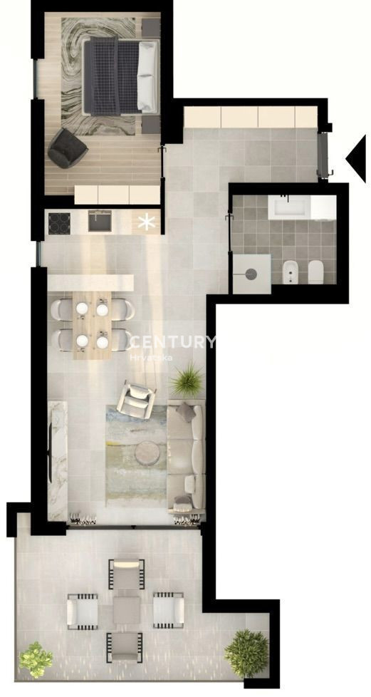 Prodaja, stanovanje, dvosobno, Istarska županija, Umag