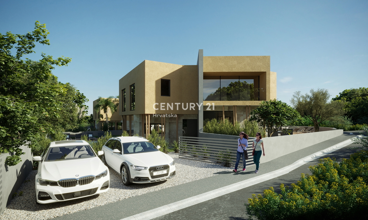 NOVIGRAD, DVOJNA HIŠA S BAZENOM, NOVOGRADNJA