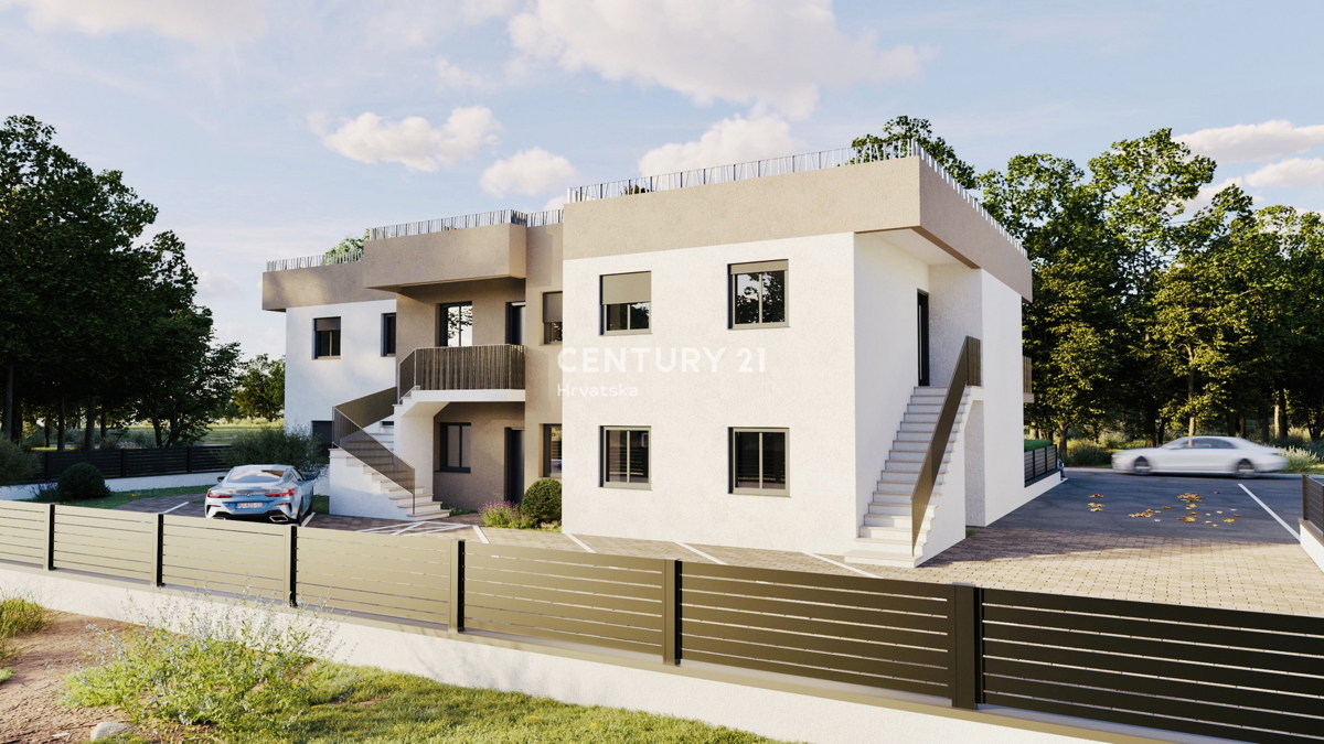 UMAG, NOVOGRADNJA, STAN V PRIZEMLJU V BLIŽINI PLAŽE