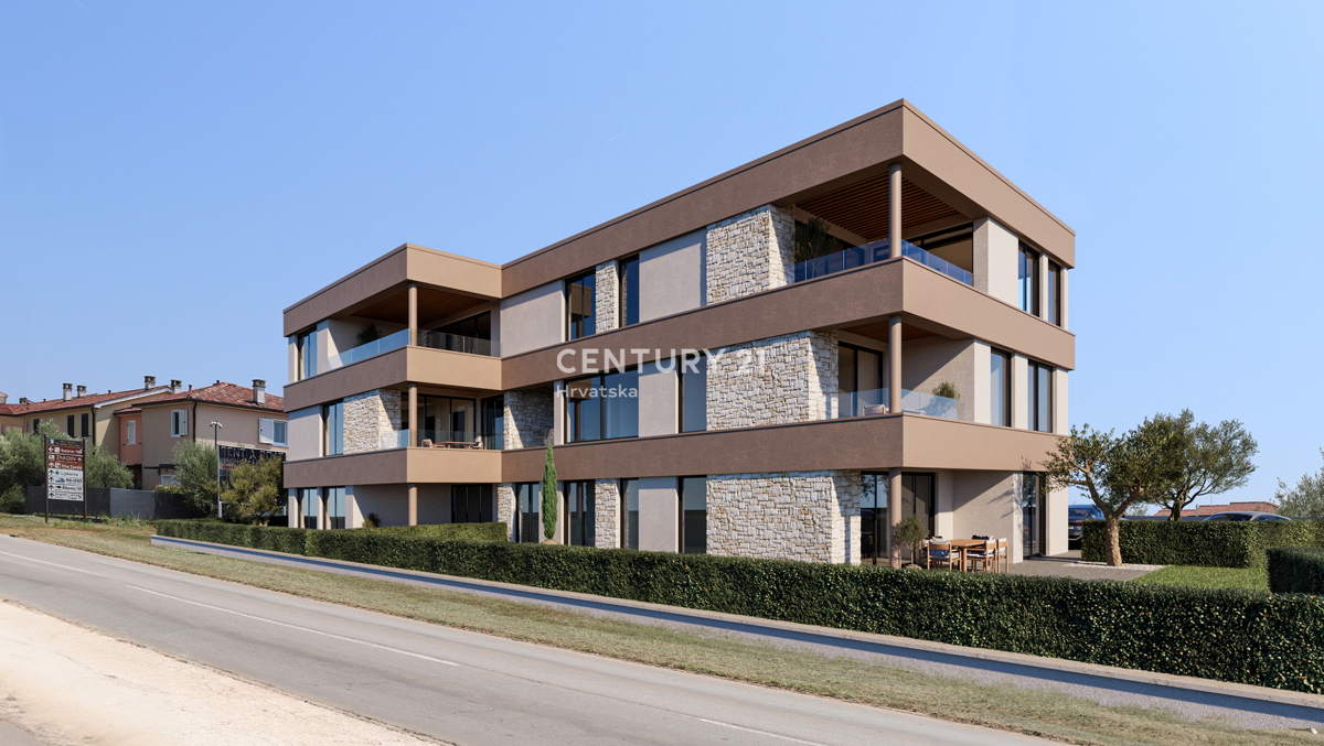 VABRIGA, PRODAJA NOVOGRADNJE, ŠTIRISOBNO STANOVANJE, DRUGO NADSTROPJE