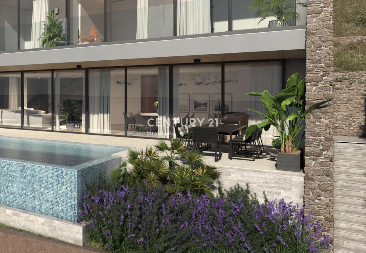 GROŽNJAN, OKOLICA, VILA S PANORAMSKIM RAZGLEDOM NA NARAVO IN MORJE