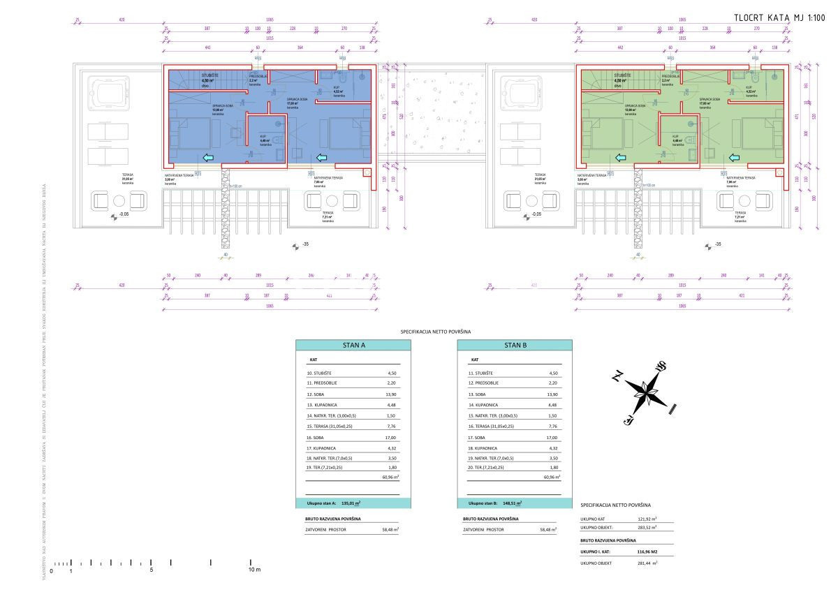 Prodaja, dvojna hiša, Istarska županija, Poreč
