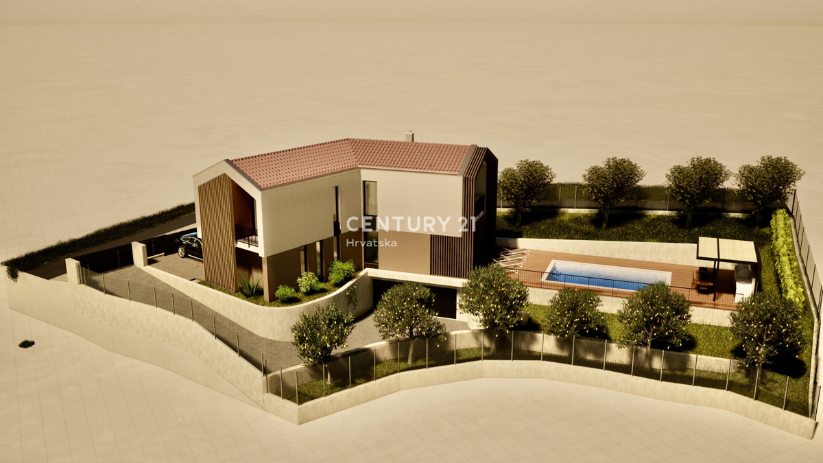 HUM, OKOLICA, GRADBENO ZEMLJIŠČE Z GRADBENO DOVOLJENJO