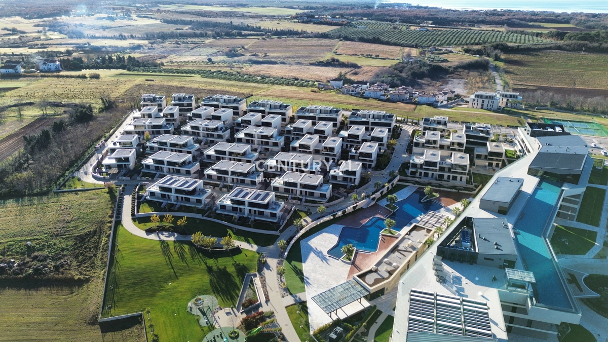 SAVUDRIJA, CRVENI VRH, PETRAM RESORT VILA S PANORAMSKIM POGLEDOM NA MORJE