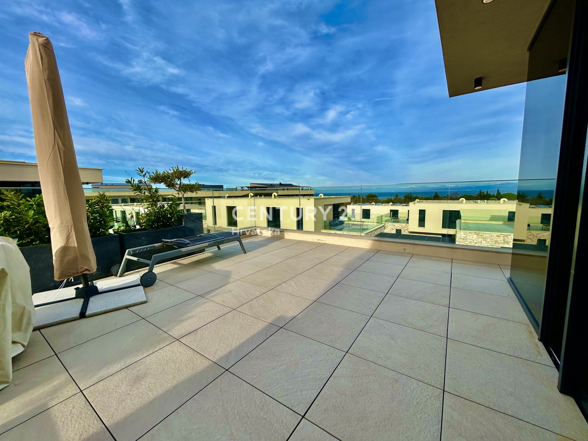 SAVUDRIJA, CRVENI VRH, PETRAM RESORT VILA S PANORAMSKIM POGLEDOM NA MORJE