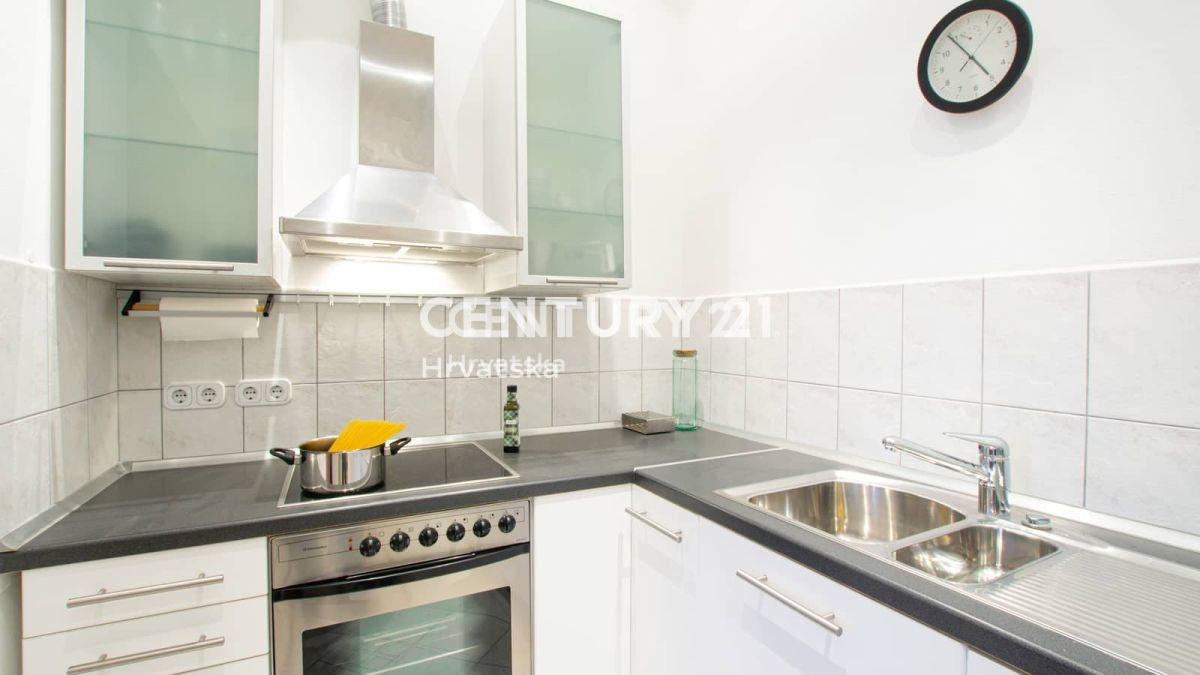 SVETVINČENAT, VELIKO STANOVANJE S STREŠNO TERASO - POGLED NA MORJE IN POSLOVNI PROSTOR