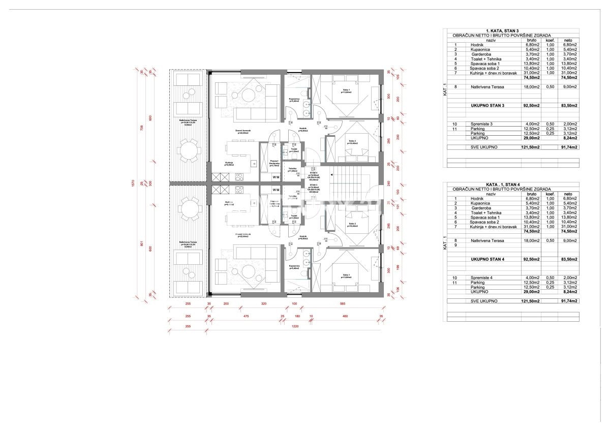 Prodaja, stanovanje, 3-prostorsko, Istarska županija, Poreč