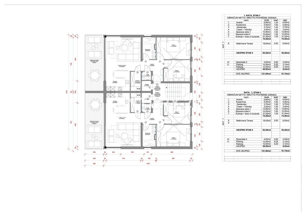 Prodaja, stanovanje, 3-prostorsko, Istarska županija, Poreč
