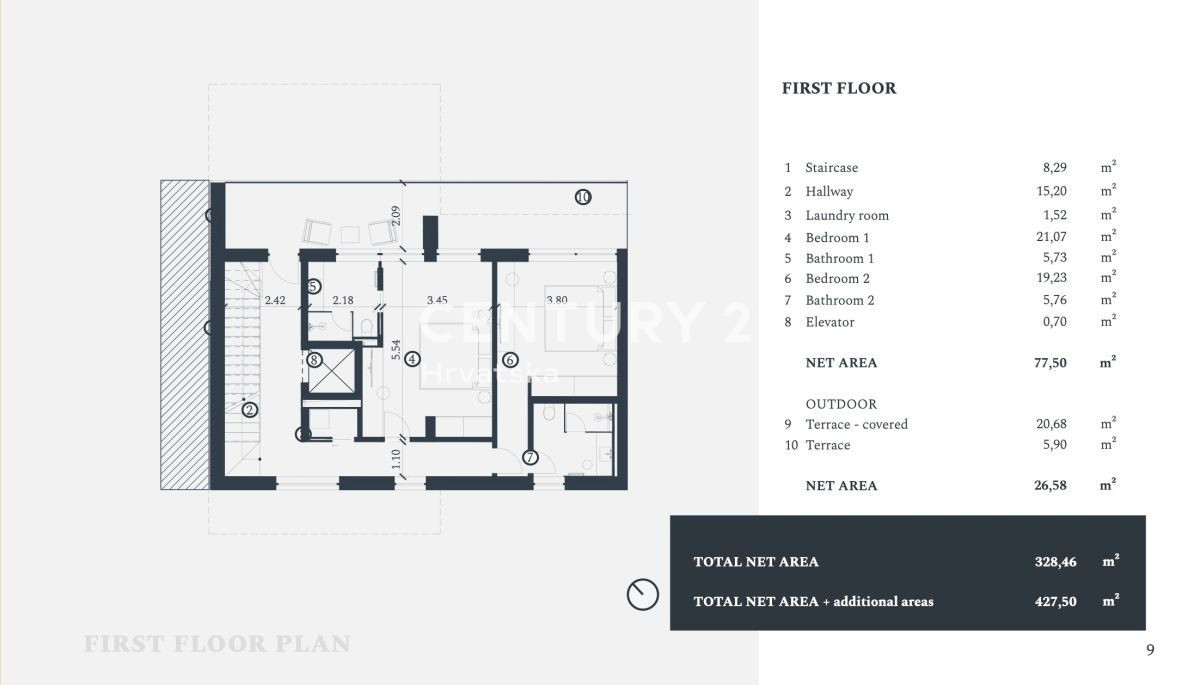 Prodaja, Dvojna hiša, Istarska županija, Umag