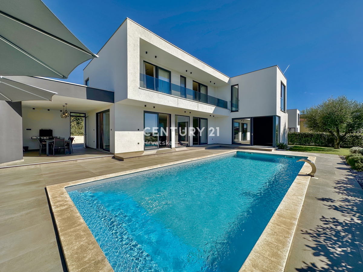 POREČ, OKOLICA, EKSKLUZIVNA DIZAJNERSKA VILA S POGLEDOM NA MORJE