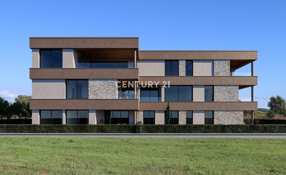 VABRIGA, PRODAJA NOVOGRADNJE, DVOSOBNO STANOVANJE S POGLEDOM NA MORJE