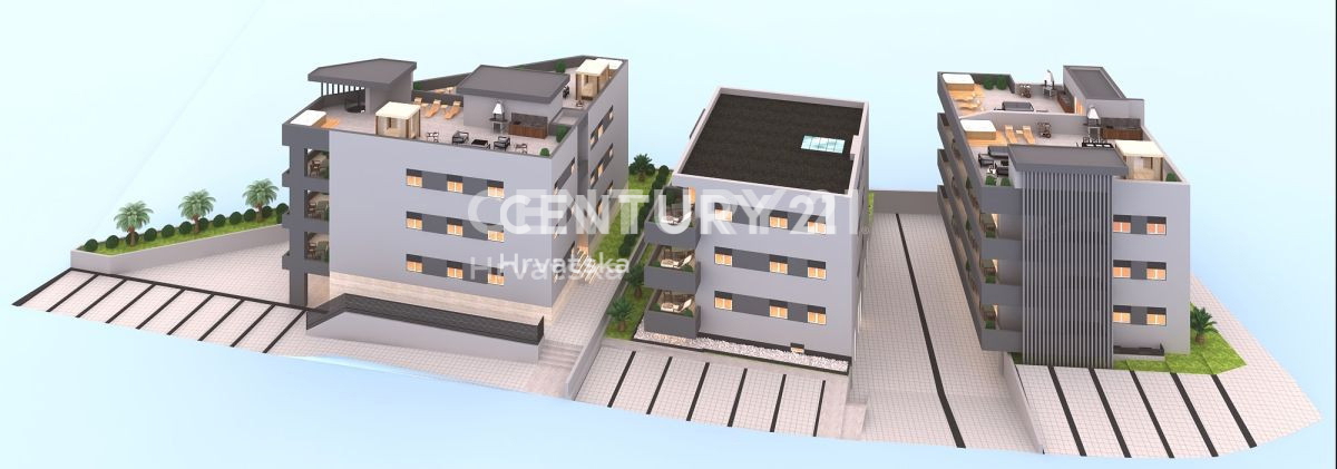 ZADAR - SUKOŠAN - DVOJNA SOBNA STANOVANJE NA PRVEM NADSTROPU - 100 M OD MORJA