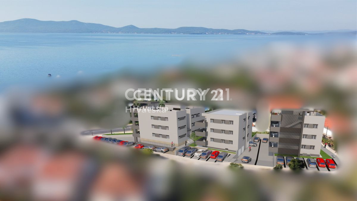 ZADAR - SUKOŠAN - DVOJNA SOBNA STANOVANJE NA PRVEM NADSTROPU - 100 M OD MORJA