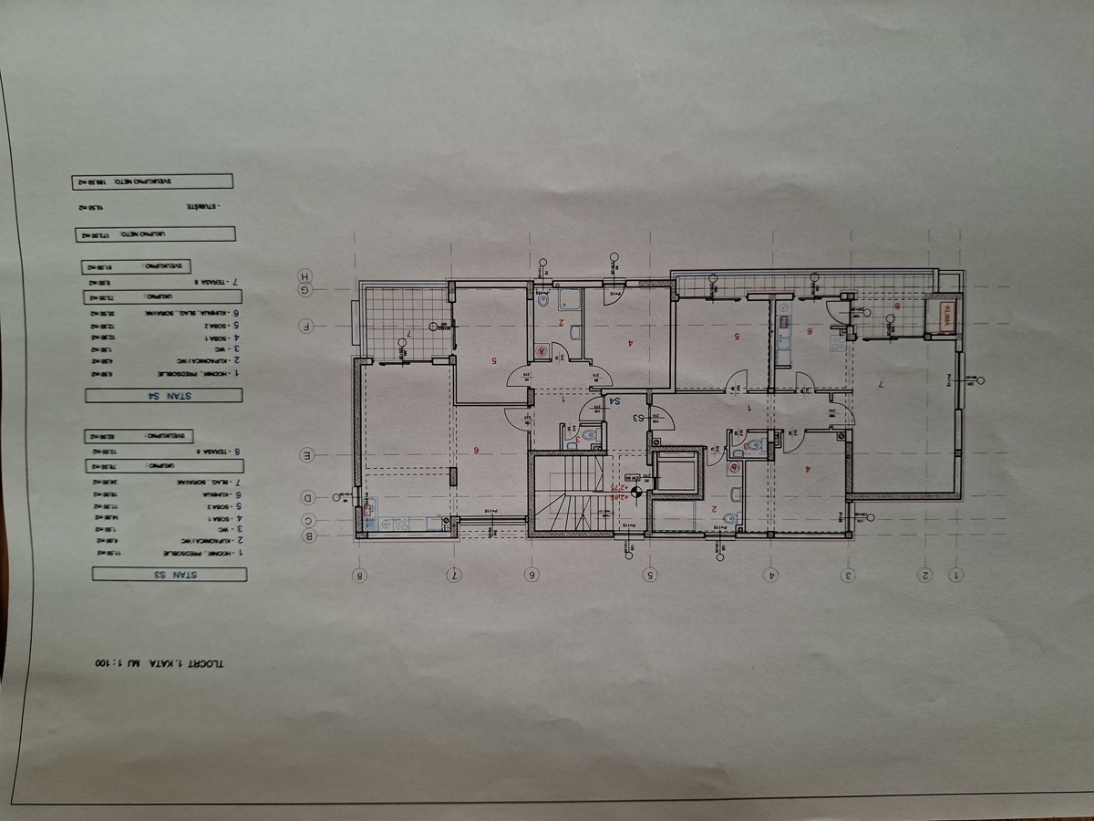 Zadar, Močire, 3-prostorsko stanovanje, 92 m2, 1. nadstropje, lastniški list, odlična lokacija, pogled na morje