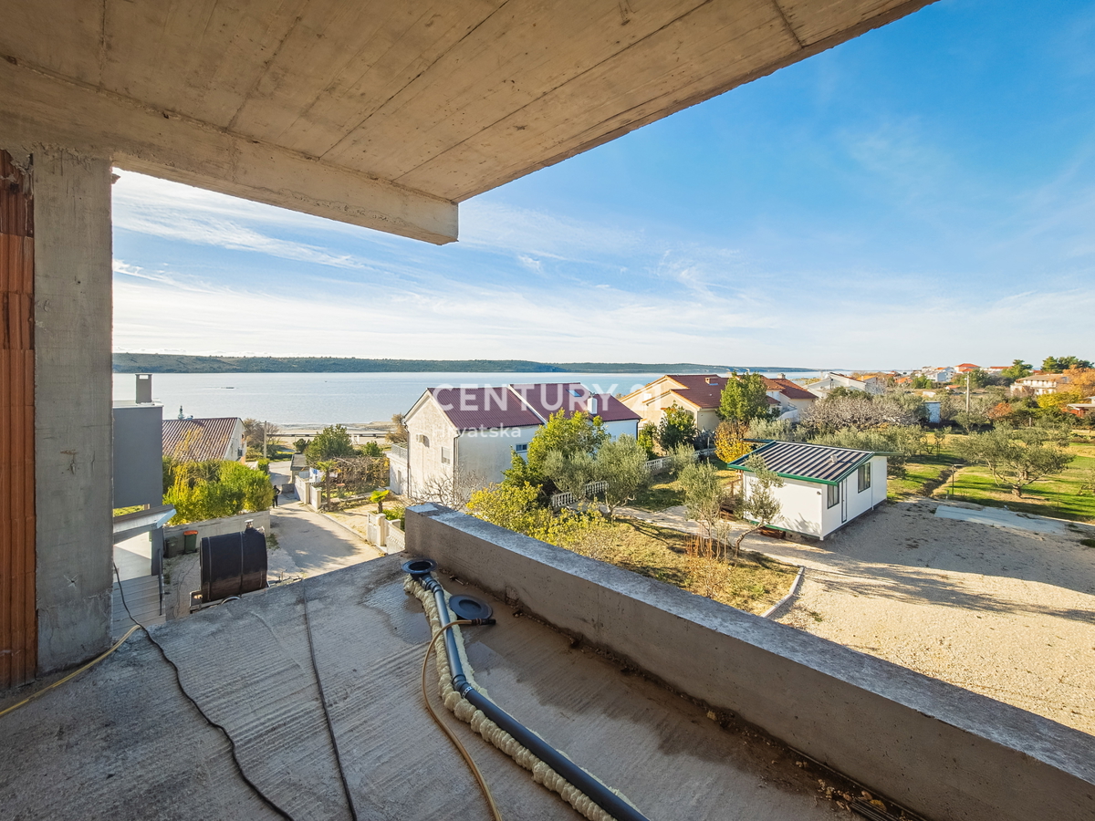 ZADAR, LJUBAČ, LUX. NOVOGRADNJA S6 / 97,10 m2 + 120 m2 KROVNA TERASA, 2. nadstropje, 50 m DO MORA IN PLAŽE, POGLED NA MORJE