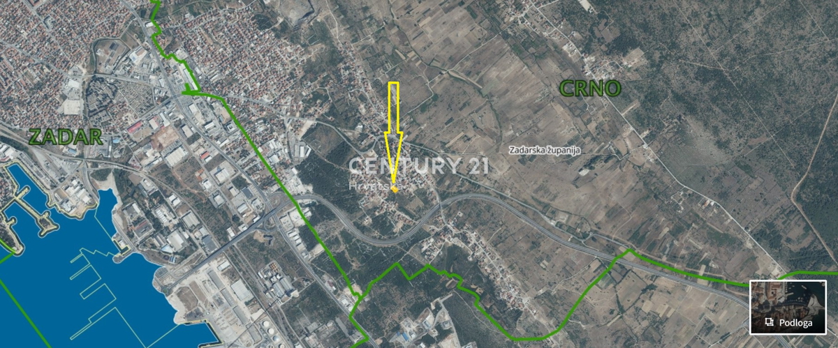 Zadar - Ploča - gradbeno zemljišče