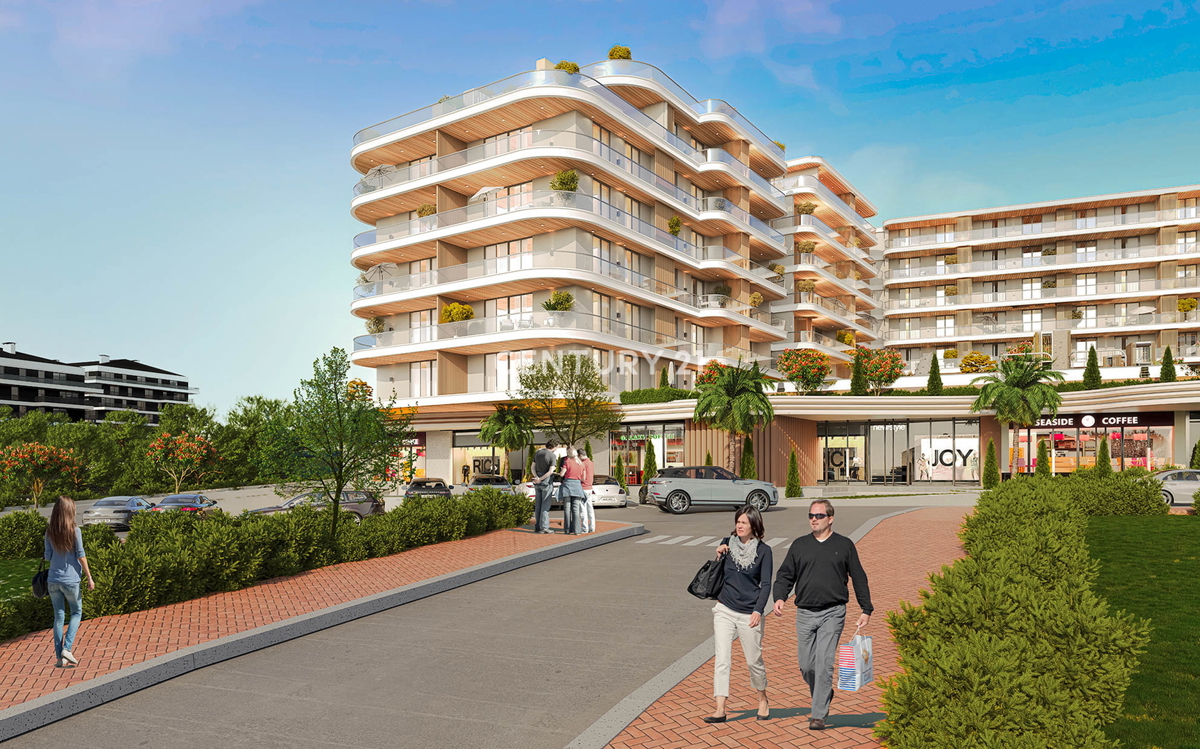 ZADAR, CRVENE KUĆE, LUKSUZNA NOVOGRADNJA, STANOVANJE 78,32 m2, 1. nadstropje