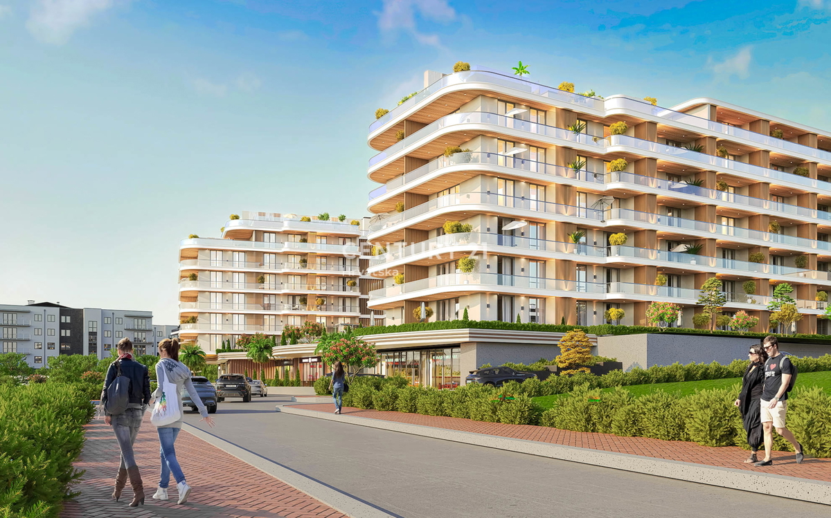 ZADAR, CRVENE KUĆE, LUKSUZNA NOVOGRADNJA, STANOVANJE 78,32 m2, 1. nadstropje