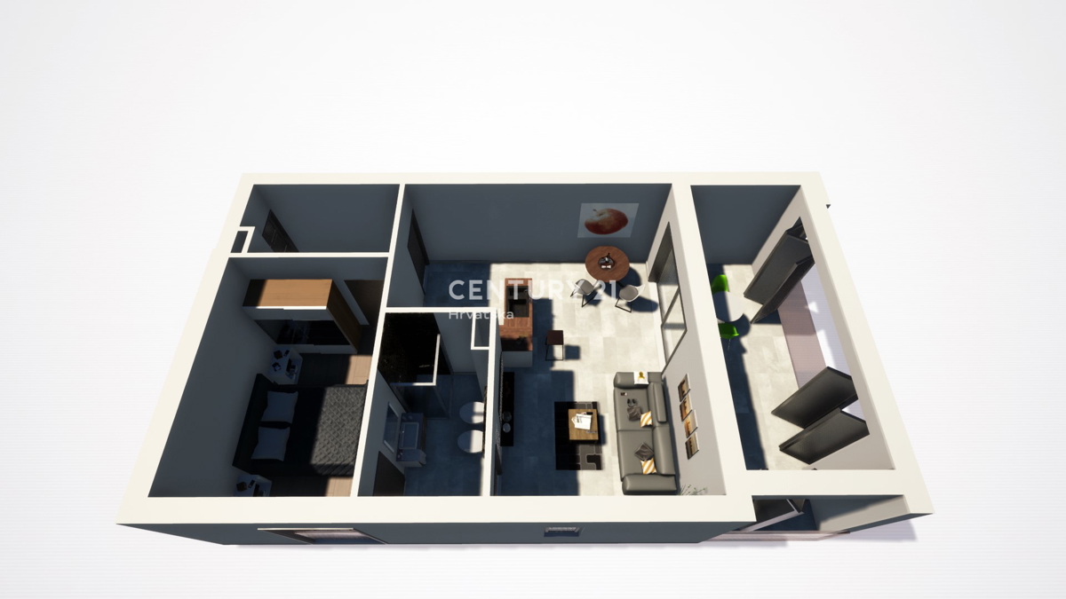 Jezera - otok Murter - Lake Residence - luksuzno dvonadstropno stanovanje z vrtom - S 2