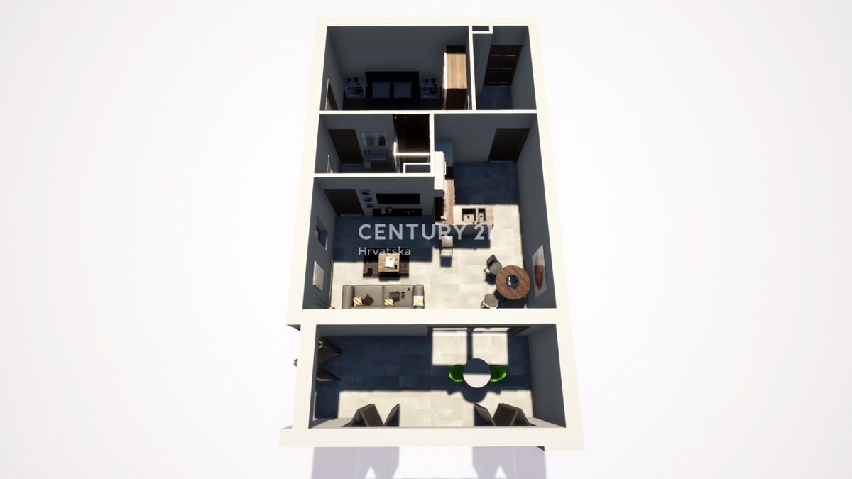 Jezera - otok Murter - Lake Residence - luksuzno dvonadstropno stanovanje z vrtom - S 2