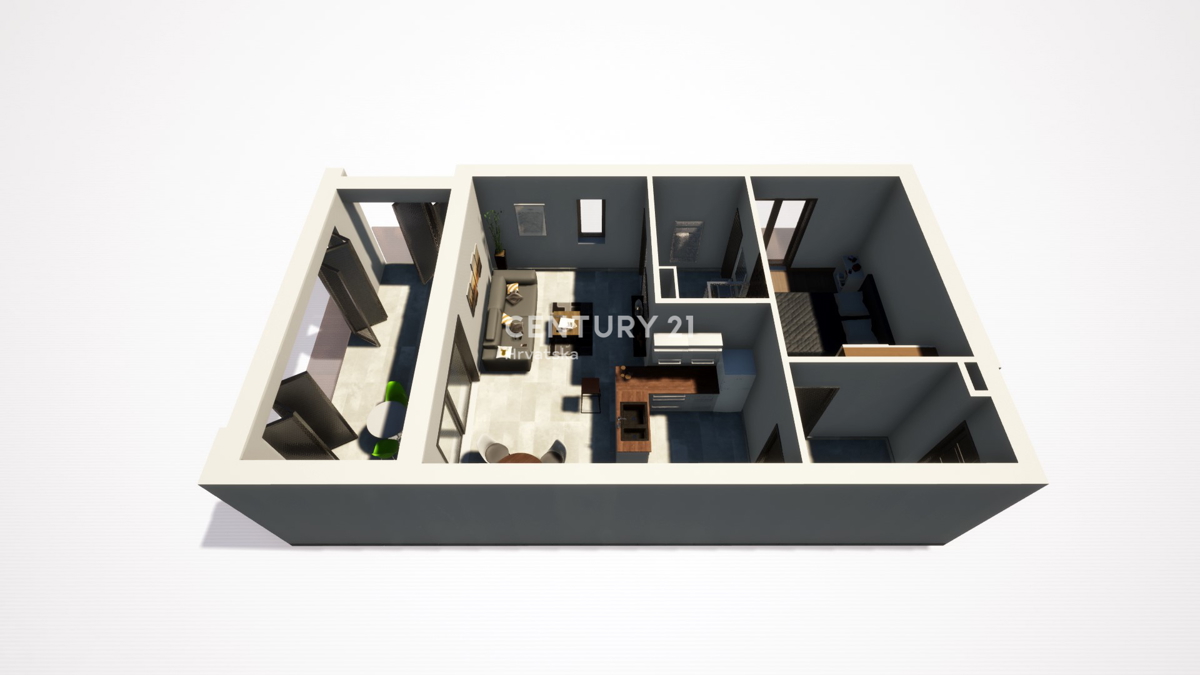 Jezera - otok Murter - Lake Residence - luksuzno dvonadstropno stanovanje z vrtom - S 2