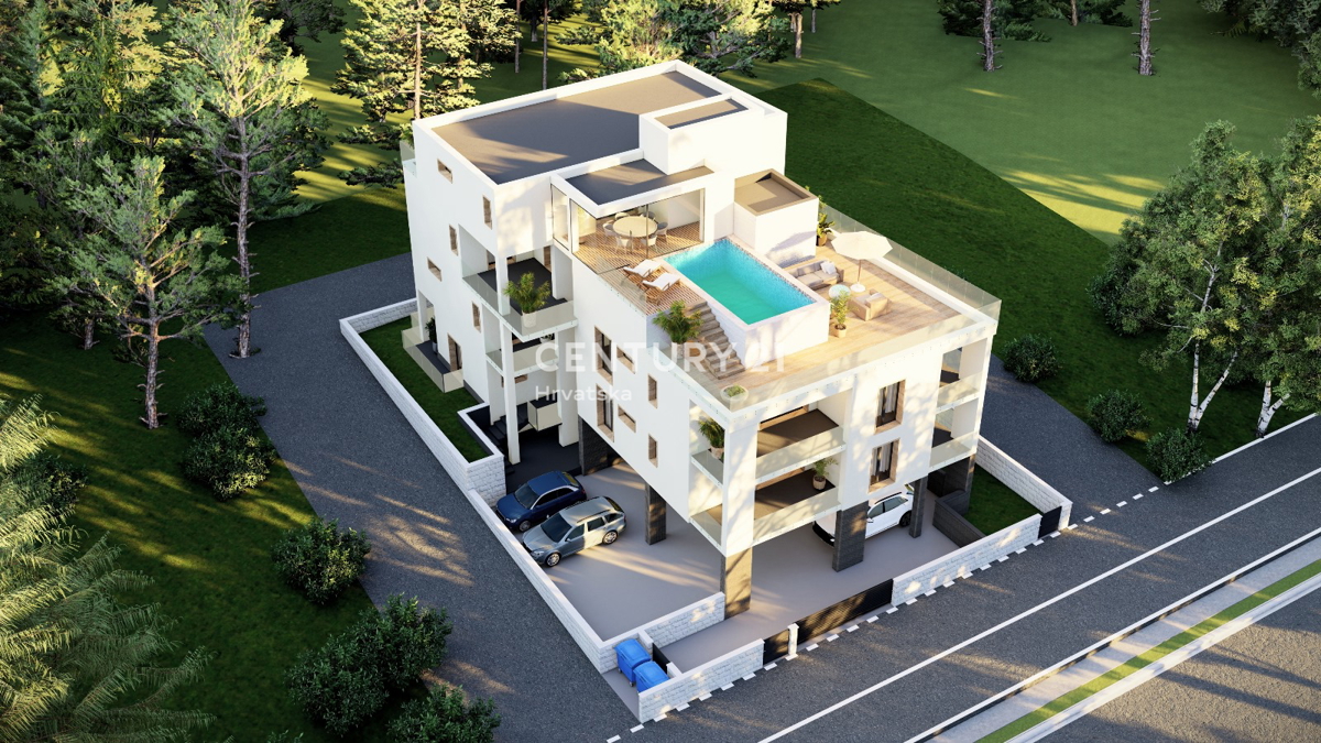 Jezera - otok Murter - Lake Residence - luksuzno dvonadstropno stanovanje z vrtom - S 2