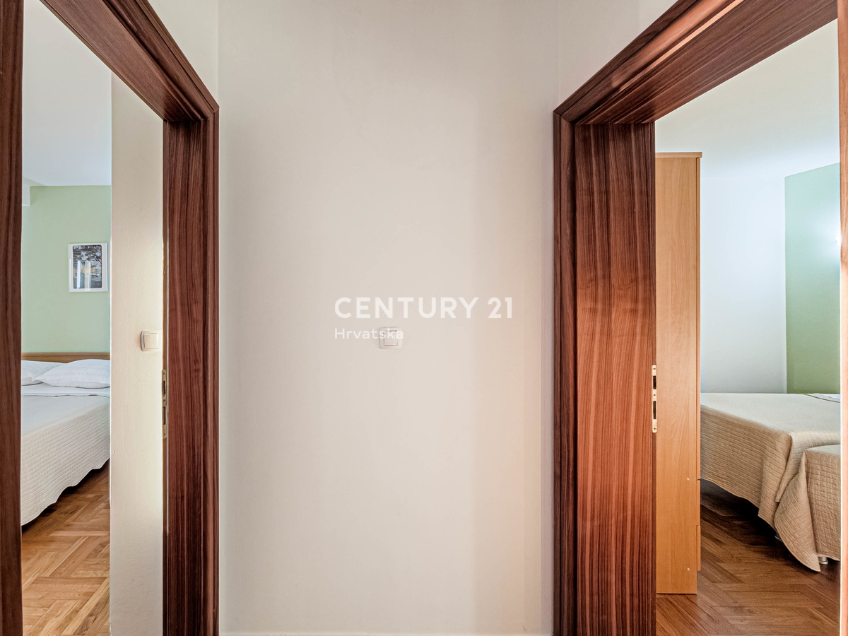 Zadar, Sukošan, stanovanje 123 m2, pritličje, garaža, shramba, čudovit razgled na morje