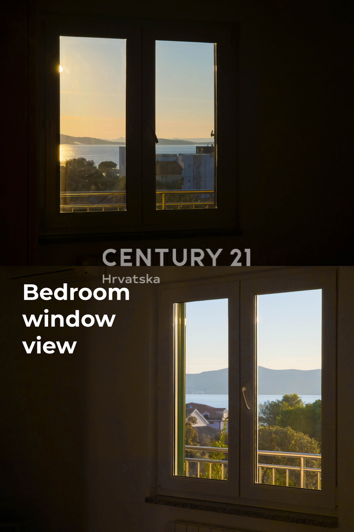 Zadar, Sukošan, stanovanje 123 m2, pritličje, garaža, shramba, čudovit razgled na morje