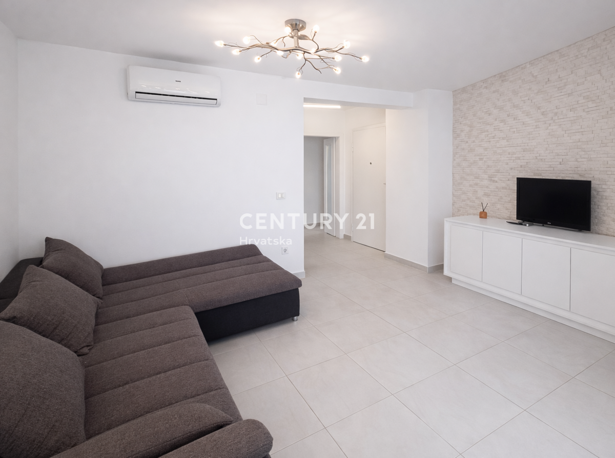 Vir – apartma s strešno teraso in panoramskim pogledom na morje, 40 m od morja